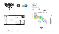 Unit 1709 floor plan